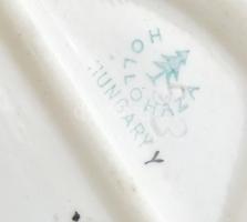 Hollóházi ludas matyi. Kézzel festett, jelzett, hibátlan, 19 cm