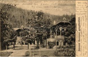 Borosznófürdő, Brusno-kúpele (Borosznó, Brusznó, Brusno); Fürdőház. Lechnitzky O. 206. / spa (EK)