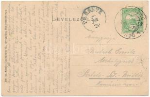 Borosznófürdő, Brusno-kúpele (Borosznó, Brusznó, Brusno); Fürdőház. Lechnitzky O. 206. / spa (EK)