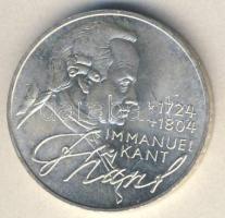 NSZK 1974. 5M Ag "Kant" T:1