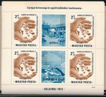 1973 Európai Biztonsági és Együttműködési Konferencia (I.) - Helsinki 10 db blokk (4.000)