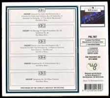 Mozart - The Marriage of Figaro & Various Symphonies. 5xCD. PAL507A/B/C/D/E, Hollandia/Netherlan...