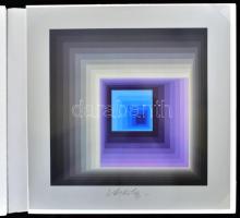 Vasarely Victor (1908-1997): REYTEY. Heliogravűr, papír. Jelzett. Neuchatel, Éditions du Griffon kia...