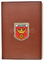 Gyufacímke-gyűjtemény, 253 db vegyes magyar és külföldi gyufacímke, berakóalbumban