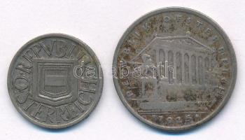Ausztria 1925. 1/2Sch Ag + 1Sch Ag T:XF,VF patina
Austria 1925. 1/2 Schilling Ag + 1 Schilling Ag C...