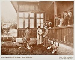 József főherceg: Erdei magány és egyéb vadásztörténetek. Bp., 1913, Athenaeum, 1 t. + 243+(1) p. + 1...