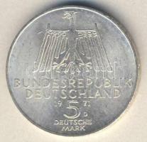 NSZK 1971. 5M Ag "Dürer" T:1