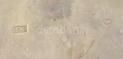 Braunswetter János Szeged ezüst (Ag) zsebóra, jelzett ezüst tokkal, hibátlan számlappal, nem működik...