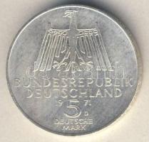 NSZK 1971. 5M Ag "Dürer" T:1-