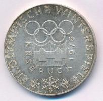 Ausztria 1974. 100Sch Ag "XII. téli olimpia - Innsbruck 1976." T:AU patina
Austria 1974. ...