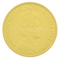 Hollandia 1913. 10G Au "I. Vilma" (6,73g/0.900) T:XF Netherlands 1913. 10 Gulden Au "...