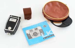 Silette L Parator fényképezőgép Color Agnar 1:2,8 / 45 objektívvel leszerelhető keresővel, Agfalux v...