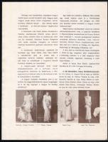 1934 Vitézi Bál, rövid beszámoló a bálon résztvevő hölgyek névsorával, fekete-fehér fotókkal. A kiad...