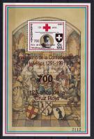 Red Cross minisheet, Vöröskereszt kisív