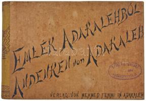 Ada Kaleh, Emlék Adakalehból. Mehmed Fehmi kiadása. Kemény fedeles nem képeslapos könyvecske 7 lappa...