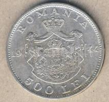 Románia 1944. 500L Ag T:2/3