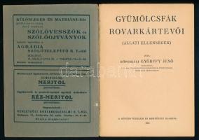 K. Györffy Jenő: Gyümölcsfák rovarkártevői. Növényvédelem és Kertészet Könyvtára. Bp., 1935., Növény...