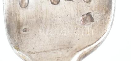 Ezüst (Ag) két villa Dianás, jelzett 135 g