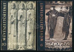 Művészettörténet sorozat 5 füzete (1, 6, 7., 18.,20.)
Bp., Gondolat - Képzőművészeti Alap. Kiadói p...