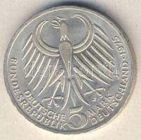 NSZK 1975. 5M Ag "Ebert" T:1