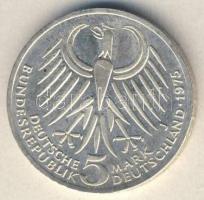 NSZK 1975. 5M Ag "Ebert" T:1