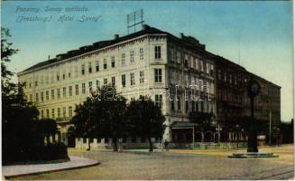 Pozsony, Pressburg, Bratislava; Savoy szálloda / hotel (EK)