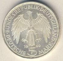 NSZK 1969. 5M Ag "Mercator" T:1