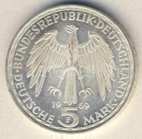 NSZK 1969. 5M Ag "Mercator" T:1