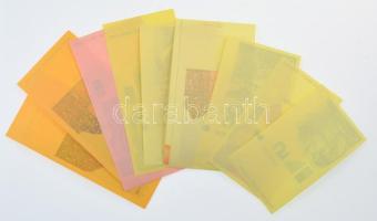 Horvátország 1993 (1994). 5K előlapi színpróba + 20K előlapi színpróba + 50K előlapi színpróba + 200...