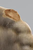 Bodrogkeresztúri galamb, kézzel festett, jelzett, lepattanással, 10x9x5 cm