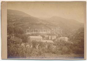 Selmecbánya, Schemnitz, Banská Stiavnica; látkép / general view. Baker Alajos photo (non PC) (vágott / cut)