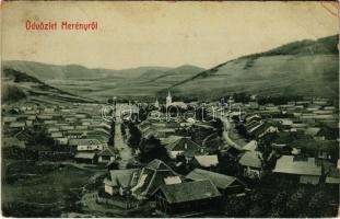 1910 Merény, Szepesmerény, Nálepkovo; látkép. W.L. Bp. 2726. / general view (EB)