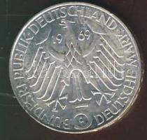 NSZK 1969. 5M Ag "Fontane" T:1