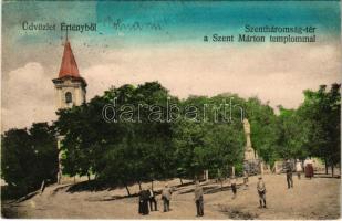 1922 Értény, Szentháromság tér, Szent Márton templom (EK)