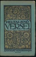 Heltai Jenő versei. Bp., 1911, Nyugat 123 p. Első kiadás. A címlapot Falus Elek rajzolta. Kiadói, illusztrált papírkötésben