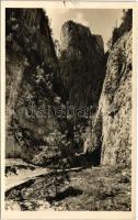 1940 Békás-szoros, Cheile Bicazului; Békás szorosi részlet / mountain pass, gorge