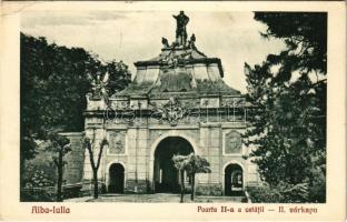 1929 Gyulafehérvár, Alba Iulia; Poarta II-a a cetatii / II. várkapu / 2nd castle gate (EK)