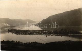 1925 Ada Kaleh, Török sziget Orsova alatt / Turkish island. photo (non PC) (vágott / cut)