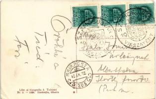 Szamosújvár, Gherla; Cazarma / laktanya / military barracks + "1940 Szamosújvár visszatért&quot...