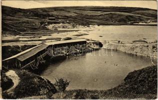 1944 Torda, Turda; Lacurile sarate / Sóstó fürdő / salt lake, spa, bathers (fa)