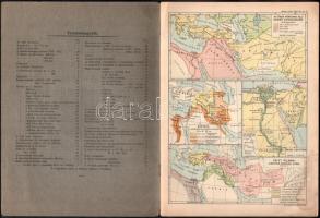 cca 1930 Barthos - Kurucz történelmi atlasz jó állapotban