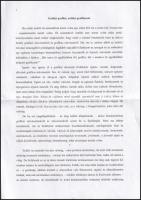 1935 Felhívás csíkdelnei templom és más erdélyi építészeti emlékek megőrzése, restaurálása tárgyában