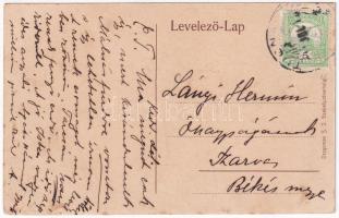 Tusnádfürdő, Baile Tusnad; a jövőben montázs. Dragoman S.J. kiadása / in the future montage (EK)