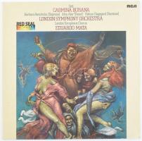 Carl Orff, The London Symphony Orchestra, Eduardo Mata - Carmina Burana. Vinyl lemez, LP, Album, Stereo, RCA Red Seal - RL 13925, Németország/Germany, 1981