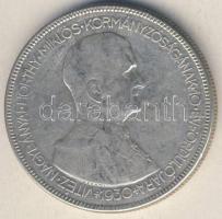 1930. 5P Ag "Horthy jobbra" T:3