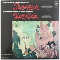 N. Rimsky-Korsakov - Russian State Symphony Orchestra , Conductor Yevgeni Svetlanov - Scheherazade Vinyl lemez, C 01767-8, Szovjetunió/USSR.