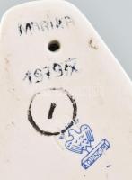 Aquincum nyulas fiú. Kézzzel festett, jelzett, hibátlan. 15 cm