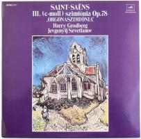 Saint-Saëns ; Harry Grodberg, Jevgenyij Szvetlanov - III. (C-Moll) Szimfónia Op. 78 Orgonaszimfónia. Vinyl lemez, LP, 10 00003 004, Szovjetunió/USSR