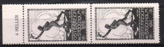 1912 Stockholmi olimpia osztrák levélzáró pár