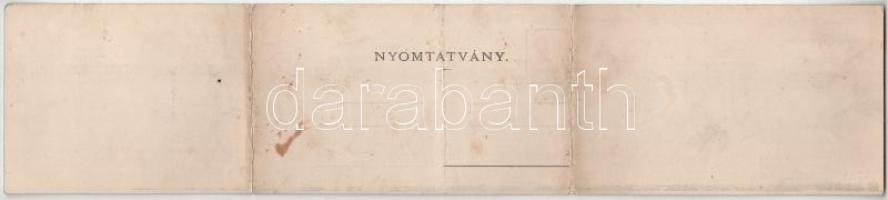 Nagyvárad, Oradea; Gyárfás Pál "Bihar" nagy kávéház és buffet sörcsarnoka, belső. 3-részes...